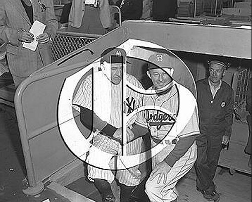 Casey Stengel and Chuck Dressen53N0117